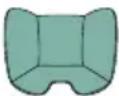 CHICCO KORY Essential i-Size - 40-80 Cm (13 kg maxi) universel à ceinture dos à la route (universal belted) : installation avec les ceintures à 3 points de la voiture (voir illustrations de 16 à 26) - 3
