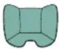 CHICCO KORY Essential i-Size - 40-80cm (Max 13 kg) Γενικής χρήσης με ζώνες αντίθετα στην κατεύθυνση κίνησης (Universal Belted): εγκατάσταση με τις ζώνες 3 σημείων του αυτοκινήτου (βλ. εικόνες από τον αρ. 16 έως 26) - 1