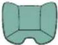 CHICCO KORY Essential i-Size - 40-80 cm (Máx 13 kg) Universal retida com o cinto e sentido contrário de marcha instalação com o cinto de 3 pontos do veículo (veja as ilustrações do número 16 ao 26) - 1