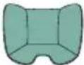 CHICCO KORY Essential i-Size - 40-80cm (Max 13 kg) Universal med integrerade bälten bakåtvänd (Universal Belted): montering med bilens trepunktsbälte (se bilderna från nummer 16 till 26) - 3