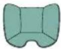 CHICCO KORY Essential i-Size - runku przeciwnym do jazdy: montaż z podstawą Full 360 i-Si- ze z podporą (Support Leg) (zobacz ilustracje od nr. 4 do 13B) - 1