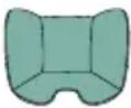 CHICCO KORY Essential i-Size - 40-80 см (Макс. 13 кг) Універсальний ремінь проти напрямку руху (Universal Belted): установка з 3-точковими ременями автомобіля (див. ілюстрації з номерів 16 по 26) - 3