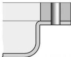 Pfister Pfirst Series 0X6-050 - Extra Thick Unfinished Surface Superficie Inacabada Gruesa Surface Non Finie Épaisse - 1