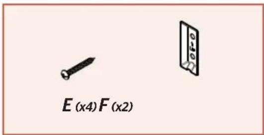 E (x4) F (x2)