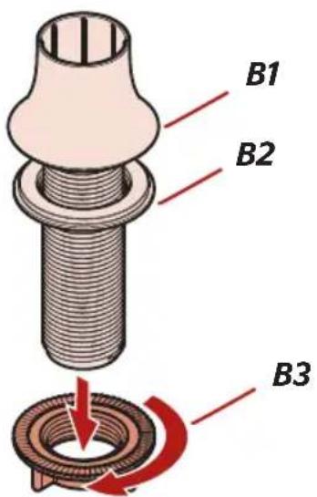 Pfister SoloTilt KSD-KEM - WARNING / ADVERTENCIA / AVERTISSEMENT - 5
