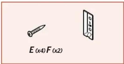 E (x4) F (x2)