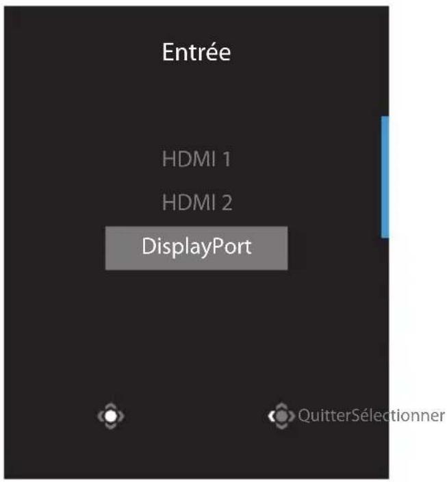 GIGABYTE GS27F2 - Sélection de la source d'entrée - 1