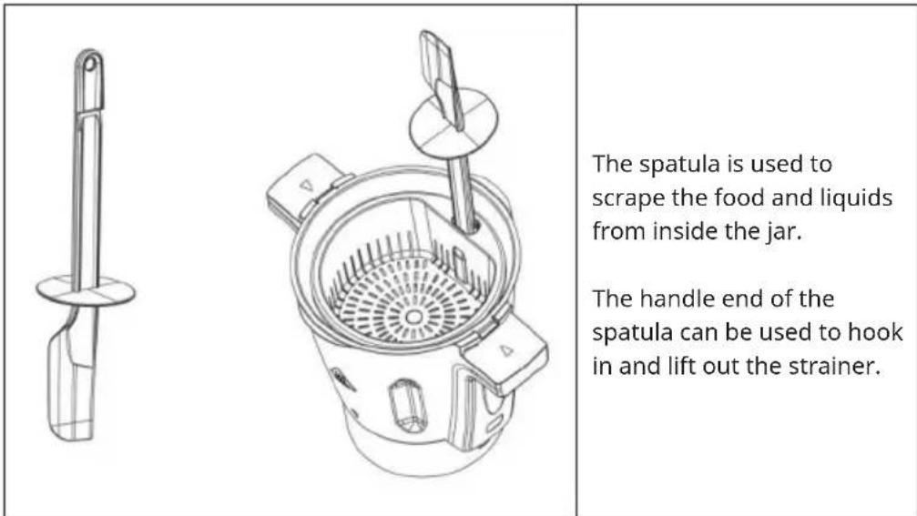 Klarstein Aria Smart - Spatula - 1