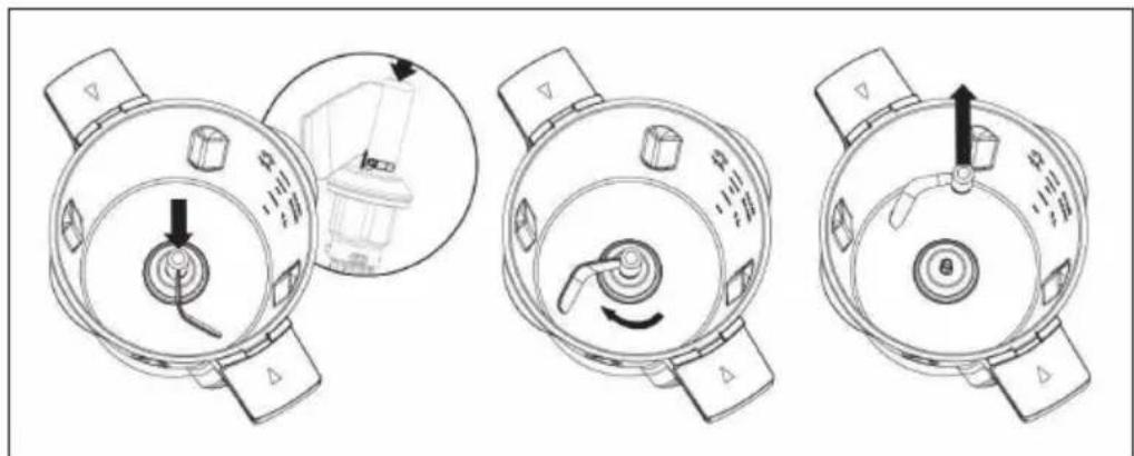 Klarstein Aria Smart - Knethaken - 3