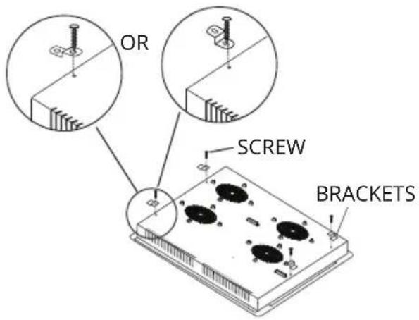 Klarstein Red Flame - Mounting Brackets Installation - 1