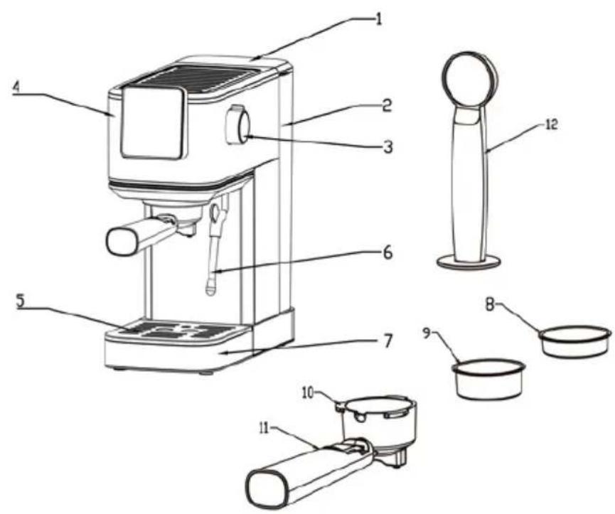 Klarstein SteelPresso Touch Slim - AVERTIMENO - 1