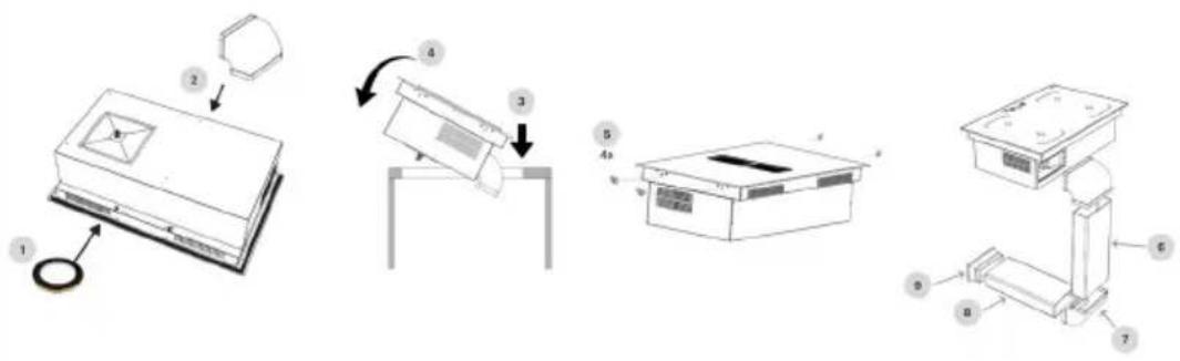 Klarstein Velaire Hybrid - Mounting Brackets Installation - 1