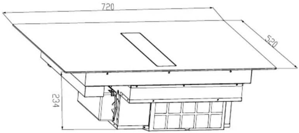 Klarstein Chef-Fusion FlexPrime - DIMENSIONES - 2