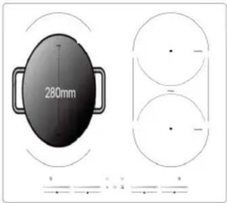 Klarstein HaloSync - Utilizzare la zona flex come una grande zona - 2