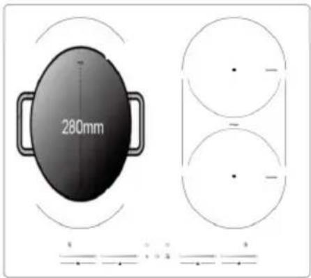Klarstein HaloSync - Use the flexible area as one big zone - 2