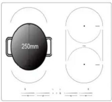 Klarstein HaloSync - Utilisation de la zone flexible comme une grande zone - 1