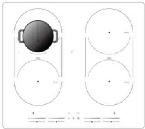 Klarstein HaloSync - Utilizzare la zona flex come due zone separate - 1