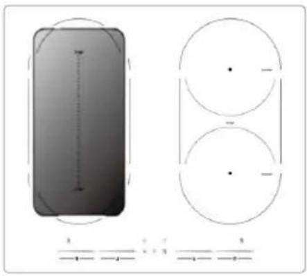 Klarstein HaloSync - Utilizzare la zona flex come una grande zona - 3