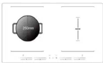 Klarstein Velaire Flex - Optimal cookware for flex zone - 1