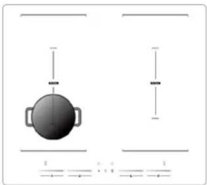 Klarstein Velaire Flex - Using Flex zone as two independent zones: - 2