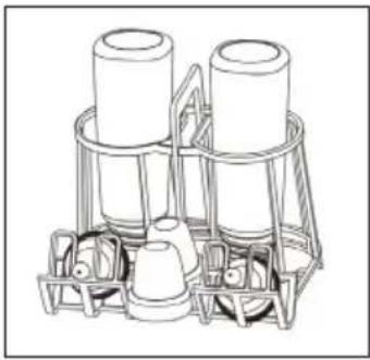 Klarstein Nanowash - Cómo utilizar el soporte para botellas - 1