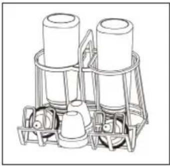 Klarstein Nanowash - Loading the baby bottle holder - 1