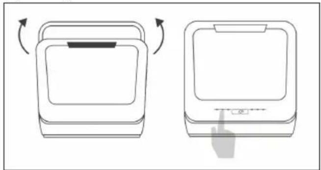 Klarstein Nanowash - Starting the device - 1
