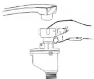 Klarstein Havasia Flow 6 - Conectar y desconectar la toma de agua - 1