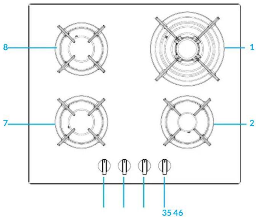Klarstein Goldflame 5 Prime - APPLIANCE DESCRIPTION - 4
