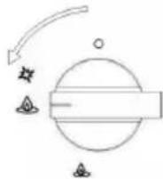 Klarstein Goldflame 5 Prime - Flame selection - 1