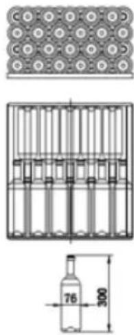 Klarstein CellarMax - BOTTLE LOADING PLAN - 5