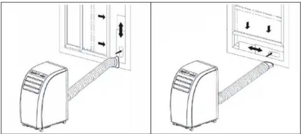 Klarstein Metrobreeze Rome Smart - Ventana corrediza - 2