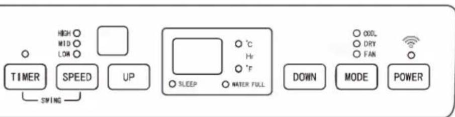 Klarstein Metrobreeze Rome Smart - CONTROL PANEL - 1