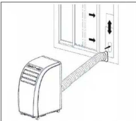 Klarstein Metrobreeze Rome Smart - Schiebefenster - 2