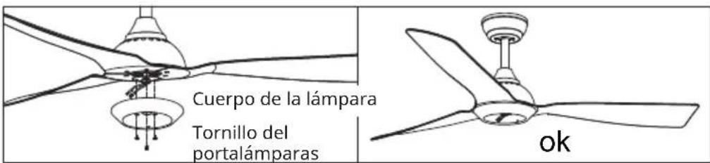 Klarstein Fiji Flow Smart - Montaje del casquillo de la lámpara - 1