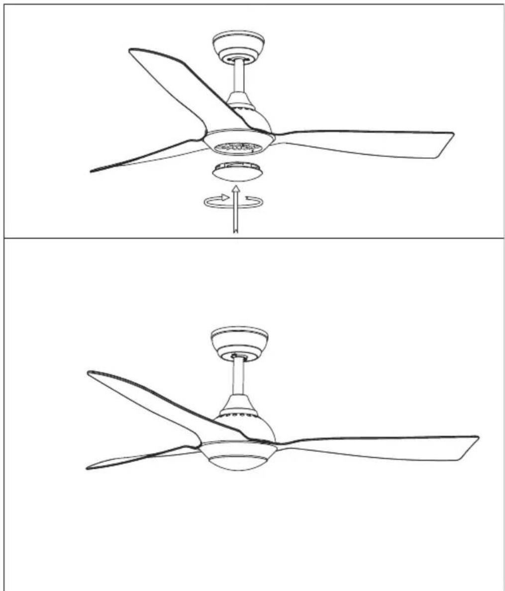 Klarstein Fiji Flow Smart - Lamp shade assembly - 3