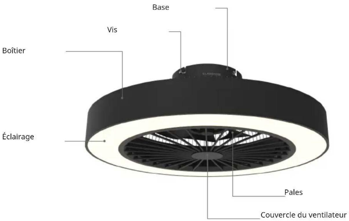 Klarstein ZenBreeze Smart - CONTENU DE LA LIVRAISON - 1
