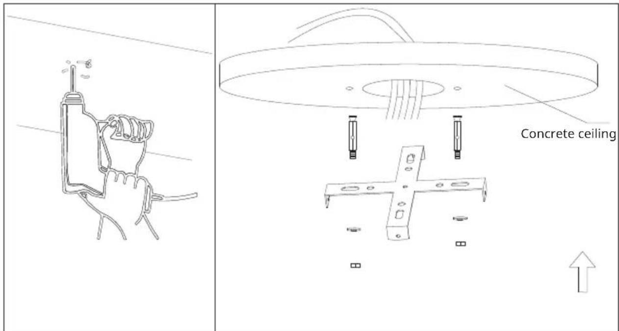 Klarstein ZenBreeze Smart - Downrod installation - 4