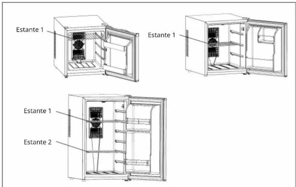 Klarstein Matterhorn Breeze - Instrucciones de funcionamiento y colocación de las estanterías - 1