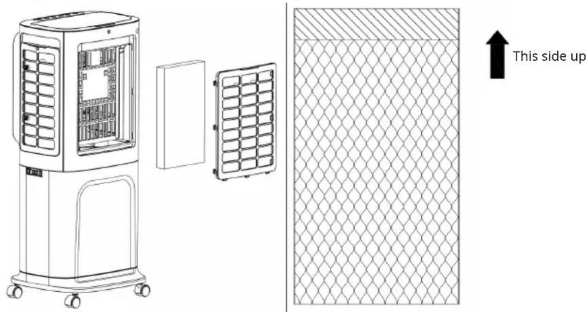 Klarstein Breezcube - Cleaning the air filter and the honeycomb filter assembly - 1