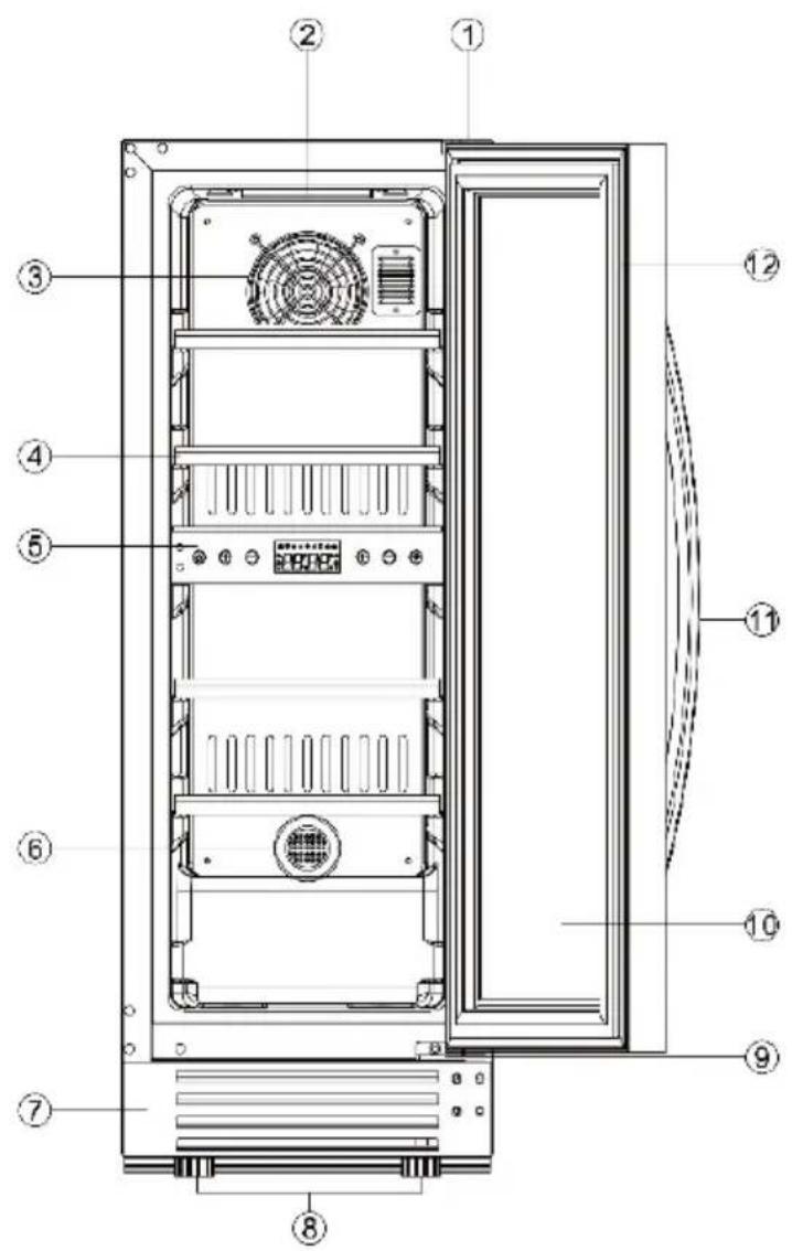 Klarstein Vinovilla 17 Duo - APERÇU DE L'APPAREIL - 1
