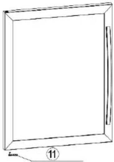 Klarstein Vinovilla 17 Duo - REVERSING THE DOOR - 5