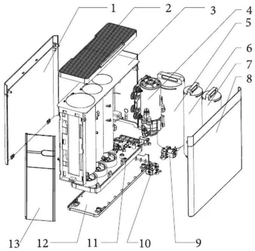 Klarstein PureFina - DIBUJOS TÉCNICOS - 1