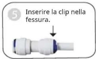 Klarstein PureFina - Collegare e scollegare il tubo in polietilene dall'attacco rapido - 5