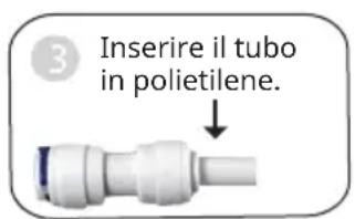 Klarstein PureFina - Collegare e scollegare il tubo in polietilene dall'attacco rapido - 3
