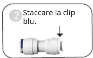 Klarstein PureFina - Collegare e scollegare il tubo in polietilene dall'attacco rapido - 2