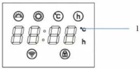 Klarstein HotSpot Crystal Smart - Bedienfeld - 1