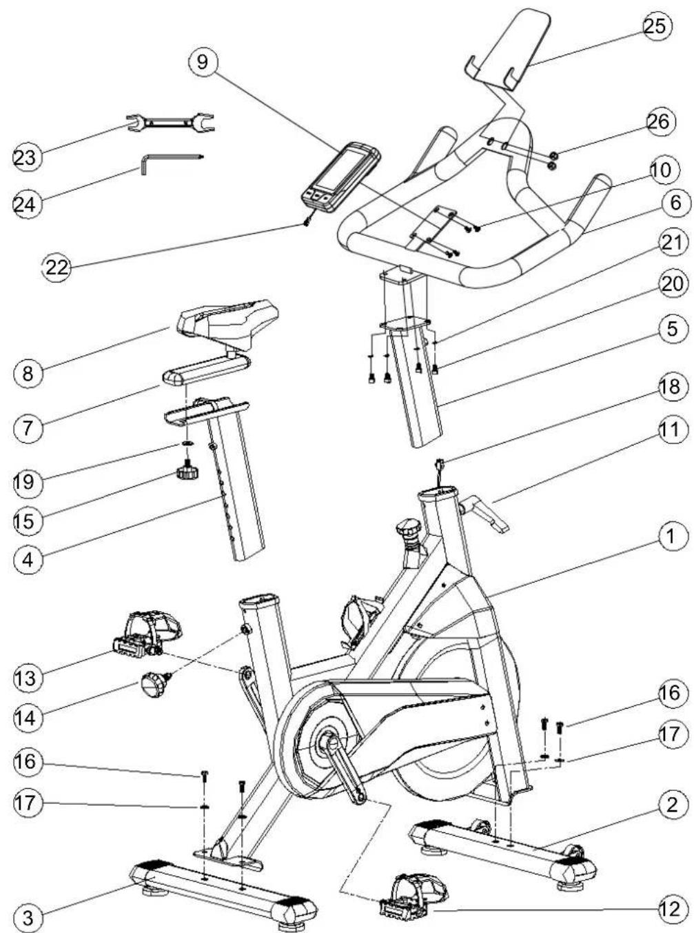 VirtuFit RS200i - INDEX - 1