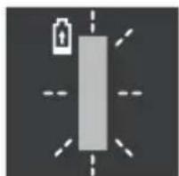 DREMEL Multi-Tool MM12V - Flashing light battery charge indicator - 1