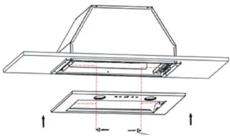 AIRLUX AHG560SS - Fixation sous un MEUBLE - 4
